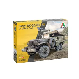   Italeri - American Dodge WC- 1 ton 6x6 Truck harcjármű makett