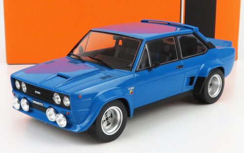 Ixo-Models - FIAT 131 ABARTH (night version) BASE RALLY 1980 BLUE
