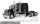 Ixo-Models - Kenworth W900 Sleeper Cab schwarz 1990