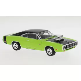 Ixo-Models - Dodge Charger R/T hellgrün/schwarz 1970