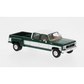   Ixo-Models - America GMC Sierra Grande 3500 Crew Cab Dually green/white 1973