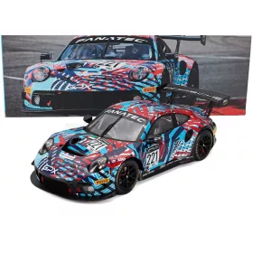   Ixo-Models - PORSCHE 911 991-2 GT3 R TEAM GPX MARTINI RACING N 221 TEST DAYS 24h SPA 2022 RICHARD LIETZ - MICHAEL CHRISTENSEN - KEVIN ESTRE VARIOUS