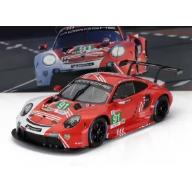   Ixo-Models - PORSCHE 911 991-2 RSR N 91 24h LE MANS 2020 GIANMARIA BRUNI - RICHARD LIETZ - FREDERIC MAKOWIECKI- PORSCHE 917  TRIBUTE DESIGN RED