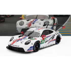   Ixo-Models - PORSCHE 911 991-2 4.2L RSR-19 TEAM WEATHERTECH RACING N 79 24h LE MANS 2021 EARL BAMBER - COOPER MACNEIL - LAURENS VANTHOOR WHITE