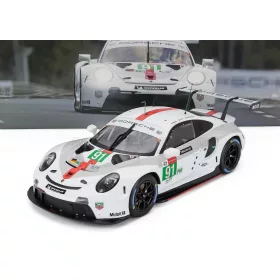   Ixo-Models - PORSCHE 911 991-2 RSR-19 4.2L TEAM PORSCHE GT N 91 24h LE MANS 2021 GIANMARIA BRUNI - RICHARD LIETZ - FREDERIC MAKOWIECKI WHITE GREY