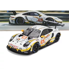   Ixo-Models - PORSCHE 911 991 RSR-19 4.2L TEAM PROJECT-1 N 46 24h LE MANS 2022 MATTEO CAIROLI - MIKKEL PEDERSEN - NICOLAS LEUTWILER WHITE