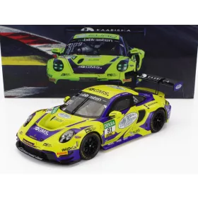   Ixo-Models - PORSCHE 911 992 GT3 R TEAM JOOS BY RACEmotion N 91 ADAC GT MASTERS 2023 FINN GEHRSITZ - SVEN MULLER YELLOW BLUE