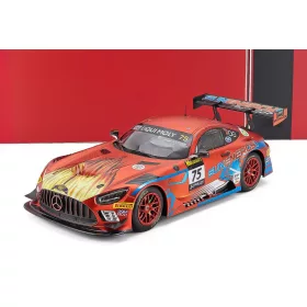   Ixo-Models - MERCEDES BENZ AMG GT3 TEAM SUN ENERGY 1 RACING N 75 WINNER 12h BATHURST 2022 LUCA STOLZ - JULES GOUNON - KENNY HABUL - MARTIN KONRAD MATT ORANGE