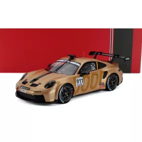   Ixo-Models - PORSCHE 911 992 GT3 CUP 4.2L TEAM PORSCHE MOTORSPORT N 911 PORSCHE SUPERCUP HUNGARORING 2023 TIMO GLOCK GOLD