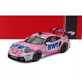   Ixo-Models - PORSCHE 911 992 GT3 CUP 4.2L TEAM BMW LECHNER RACING N 1 CHAMPION PORSCHE SUPERCUP 2023 BASTIAN BUUS PINK