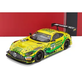   Ixo-Models - MERCEDES BENZ AMG GT3 EVO TEAM LANDGRAF N 48 DTM SEASON 2023 MARO ENGEL YELLOW