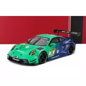   Ixo-Models - PORSCHE 911 992 GT3 R TEAM FALKEN MOTORSPORTS N 33 24h NURBURGRING 2024 JULIEN ANDLAUER - KLAUS BACHLER - SVEN MULLER - ALESSIO PICARIELLO LIGHT GREEN BLUE