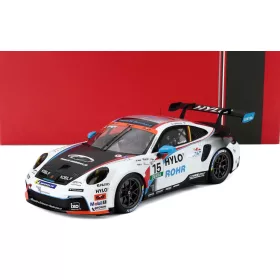   Ixo-Models - PORSCHE 911 992-2 GT3 TEAM 75 BERNHARD N 15 PORSCHE CARRERA CUP GERMANY SEASON 2025 DANIEL GREGOR WHITE BLACK