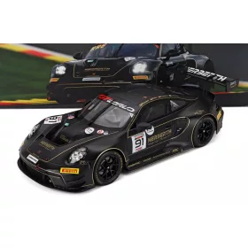  Ixo-Models - PORSCHE 911 992 GT3 R 4.2L TEAM HERBERT MOTORSPORT N 92 24h SPA 2025 TIM HEINEMANN - ROLF INEICHEN - JOEL STURM MATT BLACK
