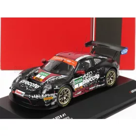   Ixo-Models - PORSCHE 911 991-2 GT3-R TEAM PRECOTE HERBERTH MOTORSPORT N 1 ADAC GT MASTERS 2019 R.RENAUER - T.PREINING BLACK