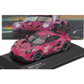   Ixo-Models - PORSCHE 911 991-2 RSR-19 4.2L TEAM IRON DAMES N 85 24h LE MANS 2023 SARAH BOVY - RAHEL FREY - MICHELLE GATTING FUCSIA