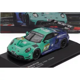   Ixo-Models - PORSCHE 911 992 GT3 R TEAM FALKEN MOTORSPORTS N 33 24h NURBURGRING 2025 JULIEN ANDLAUER - NICO MENZEL - SVEN MULLER - ALESSIO PICARIELLO GREEN BLUE