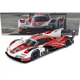   Ixo-Models - PORSCHE 963 9RD 4.6L TURBO V8 TEAM PORSCHE PENSKE MOTORSPORT N 6 4th 24h DAYTONA 2024 KEVIN ESTRE - LAURENS VANTHOOR - MATHIEU JAMINET - NICK TANDY RED WHITE BLACK