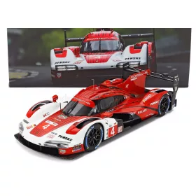   Ixo-Models - PORSCHE 963 9RD 4.6L TURBO V8 TEAM PORSCHE PENSKE MOTORSPORT N 4 24h LE MANS 2024 MATHIEU JAMINET - FELIPE NASR - NICK TANDY RED WHITE BLACK