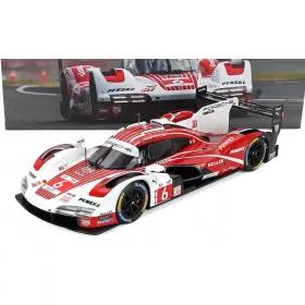   Ixo-Models - PORSCHE 963 9RD 4.6L TURBO V8 TEAM PORSCHE PENSKE MOTORSPORT N 6 4th 24h LE MANS (POLE POSITION) 2024 KEVIN ESTRE - ANDRE LOTTERER - LAURENS VANTHOOR RED WHITE BLACK