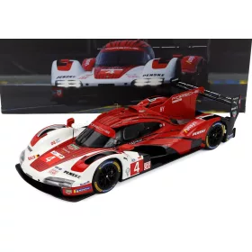   Ixo-Models - PORSCHE 963 9RD 4.6L TURBO V8 TEAM PORSCHE PENSKE MOTORSPORT N 4 24h LE MANS 2025 FELIPE NASR - NICK TANDY - PASCAL WEHRLEIN WHITE RED