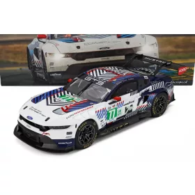   Ixo-Models - FORD USA MUSTANG GT3 5.4L V8 TEAM PROTON COMPETITION N 77 24h LE MANS 2025 BEN BARKER - BERNARDO SOUSA - BEN TUCK WHITE BLACK