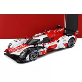  Ixo-Models - TOYOTA GR010 3.5L V6 TWIN TURBO HYBRID TEAM GAZOO RACING N 7 24h LE MANS 2023 MIKE CONWAY - KAMUI KOBAYASHI - JOSE MARIA LOPEZ WHITE RED
