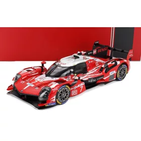   Ixo-Models - TOYOTA GR010 3.5L V6 TEAM GAZOO RACING N 7 5th 24h LE MANS 2025 MIKE CONWAY - KAMUI KOBAYASHI - NYCK DE VRIES RED WHITE BLACK