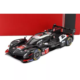   Ixo-Models - TOYOTA GR010 3.5L V6 TWIN TURBO HYBRID TEAM GAZOO RACING N 8 24h LE MANS 2025 SEBASTIAN BUEMI - BRENDON HARTLEY - RYO HIRAKAWA BLACK WHITE