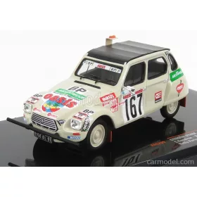   Ixo-Models - Citroen Dyane Cabriolet Closed Roof N 167 Rally Paris Dakar 1979 C.Sandron - P.Alberto Sand Black