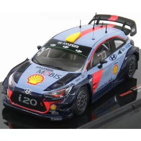   Ixo-Models - HYUNDAI i20 WRC COUPE N 5 RALLY WALES 2017 - N 6 RALLY WALES 2017 LIGHT BLUE BLACK