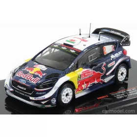   Ixo-Models - Ford England Fiesta Wrc Red Bull N 2 Rally De Portugal 2018 E.Evans - D.Barritt Blue Red Yellow