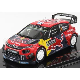   Ixo-Models - CITROEN C3 WRC TEAM RED BULL N 4 RALLY SWEDEN 2019 E.LAPPI - J.FERM RED YELLOW GREY