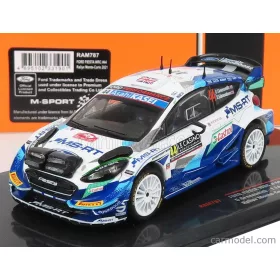   Ixo-Models - Ford England Fiesta Wrc N 44 Rally Montecarlo 2021 G.Greensmith - E.Edmondson Blue White