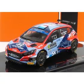   Ixo-Models - HYUNDAI i20 N RALLY2 N 28 RALLY MONTECARLO 2022 G.MUNSTER - L.LOUKA2 TONE BLUE RED