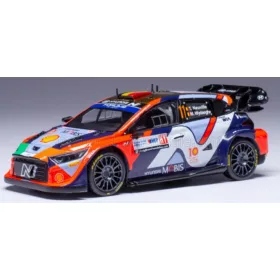   Ixo-Models - HYUNDAI i20 N RALLY1 TEAM SHELL MOBIS WRT N 11 3rd RALLY CROATIA 2024 THIERRY NEUVILLE - MARTIJN WYDAEGHE VARIOUS