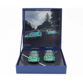   Ixo-Models - PORSCHE SET 2X 911 992 GT3 R TEAM FALKEN MOTORSPORTS 24h NURBURGRING 2025 N 44 DORIAN BOCCOLACCI - TIM HEINEMANN - DENNIS MARSCHALL - MORRIS SCHURING + N 33 JULIEN ANDLAUER - NICO MENZEL - SVEN MULLER - ALESSIO PICARIELLO GREEN BLUE