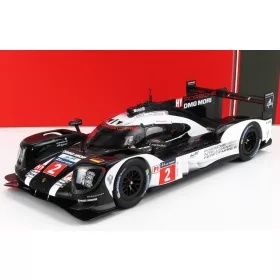   Ixo-Models - PORSCHE 919 HYBRID 2.0L TURBO TEAM PORSCHE N 2 WINNER 24h LE MANS 2016 ROMAIN DUMAS - NEEL JANI - MARC LIEB BLACK WHITE