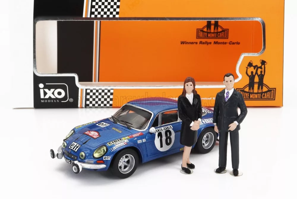 Altaya 1/18 Renault Alpine A110 1800S – Rallye Monte Carlo 1973 – Occasion