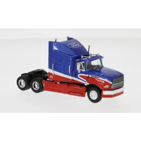 Ixo-Models - America Ford Aeromax rot/blau 1990