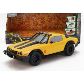   Jada - CHEVROLET CAMARO COUPE 1977 - BUMBLEBEE TRANSFORMERS V L ULTIMO CAVALIERE YELLOW BLACK