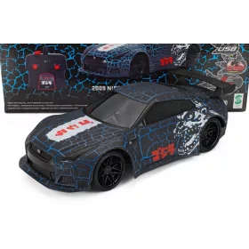Jada - NISSAN GT-R R35 2009 GODZILLA LIVERY BLACK RED