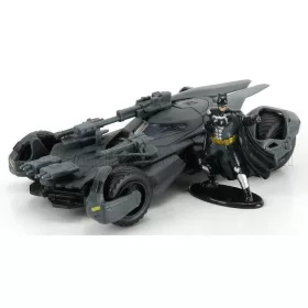   Jada - BATMAN BATMOBILE JUSTICE LEAGUE MOVIE WITH FIGURE BATMAN 2017 MATT GREY