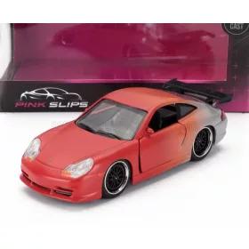Jada - PORSCHE 911 996 GT3 COUPE 1999 ORANGE SILVER