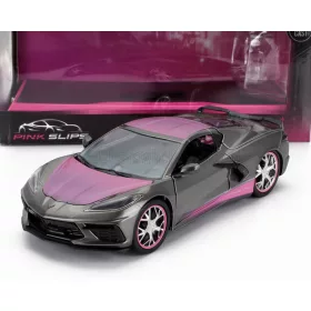 Jada - CHEVROLET CORVETTE STINGRAY COUPE 2020 GREY PINK