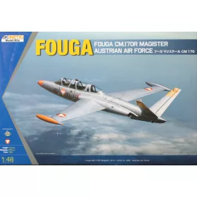 KINETIC - Fouga Magister CM 170  Austria repülő makett