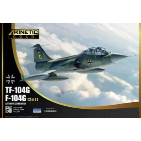 KINETIC - TF-104G GERMAN AIRFORCE repülő makett