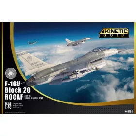 Kinetic - F-16V BLK 20 (TAIWAN) repülő makett