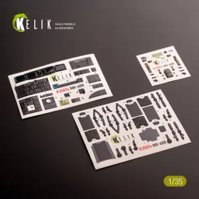 Kelik - MH-60R interior 3D decals for Kitty Hawk kit