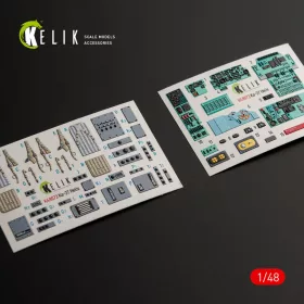 Kelik - Ka-27 Helix interior 3D decals for HobbyBoss kit
